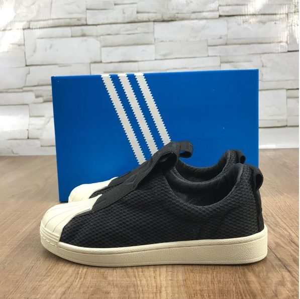 tenis adidas slip on azul marinho