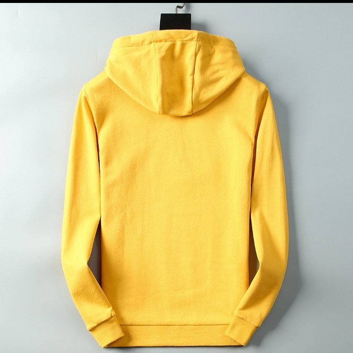 blank yellow moletom com capuz